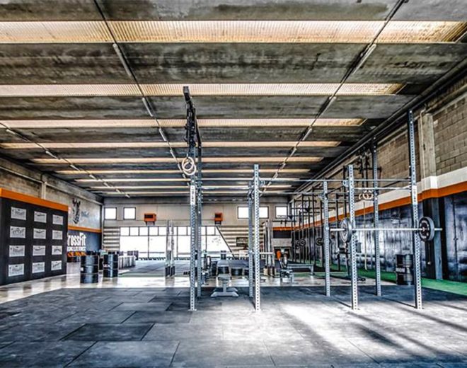 Panoramica della palestra West Union Crossfit a Brescia